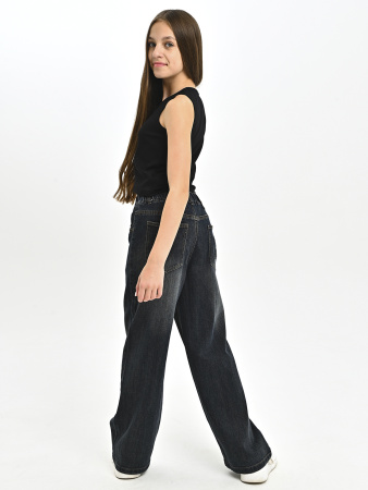 Q256603-Ch Джинсы д/д (черный весь размерный ряд)