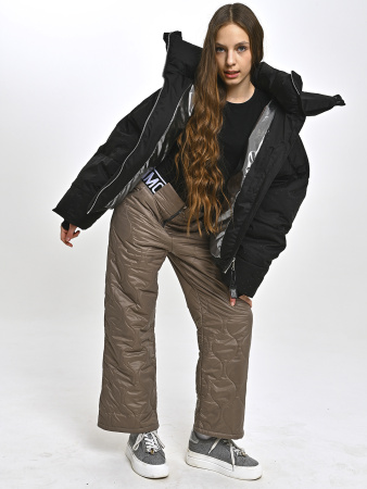 2378S Брюки болоневые д/д (темно-бежевый весь размерный ряд)