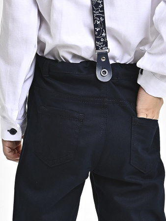 5054-T Костюм д/м (белый,темно-синий весь размерный ряд)