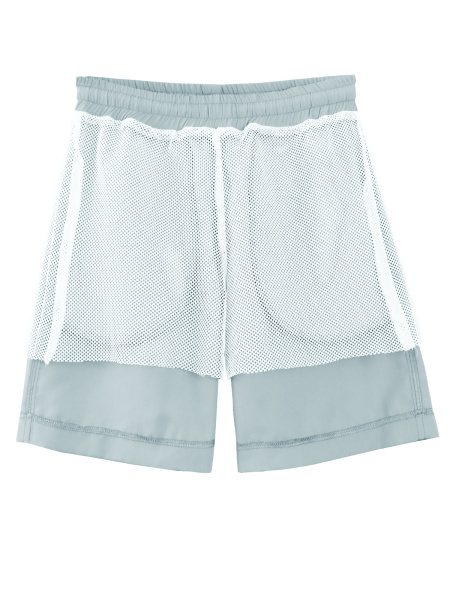 3090 Шорты плават. д/м (серый весь размерный ряд)