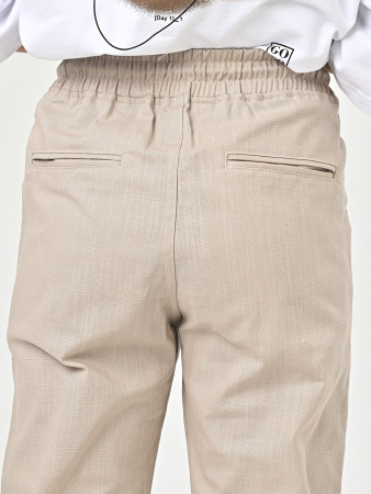 4657 Брюки д/м (бежевый весь размерный ряд)