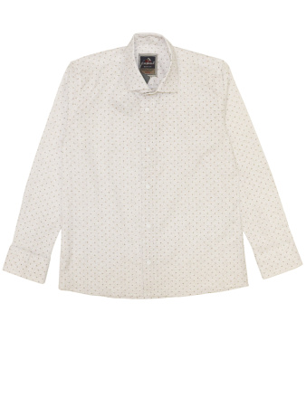 4072 Рубашка дл.р. д/м (белый,бежевый весь размерный ряд)