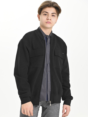 4841 Жакет д/м (черный 116)