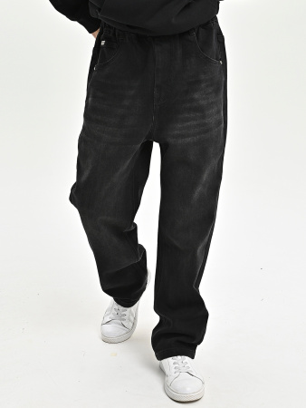 25330-Ch Джинсы д/м (черный весь размерный ряд)