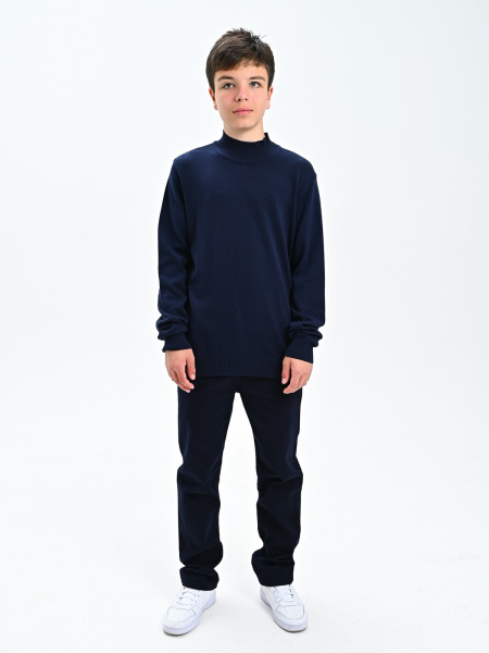2485 Джемпер д/м (темно-синий весь размерный ряд)