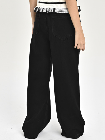 J2550-Ch Джинсы д/д (черный весь размерный ряд)