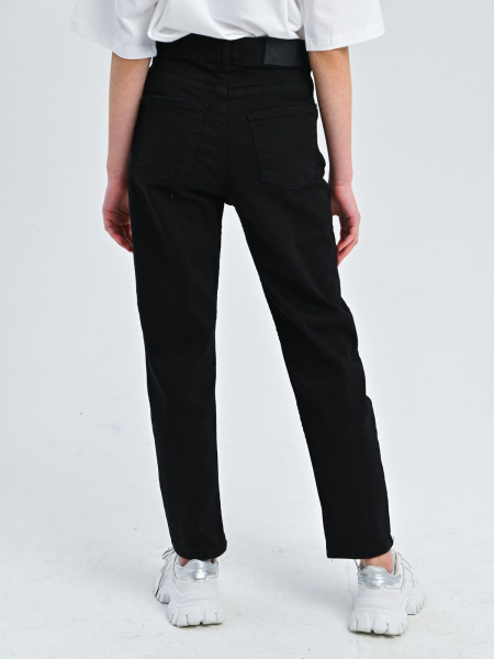 30445 Джинсы д/д (черный весь размерный ряд)