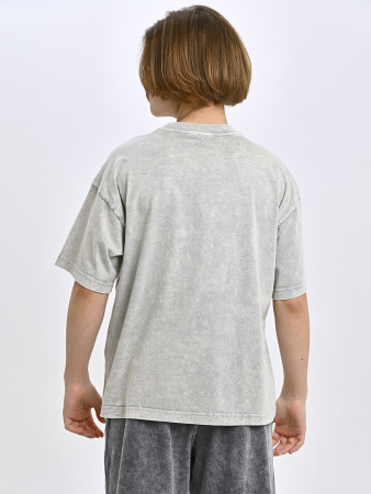 5325 Футболка д/м (серый весь размерный ряд)