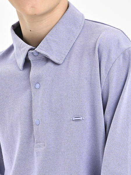 4257 Поло д/м дл.р. (серый весь размерный ряд)