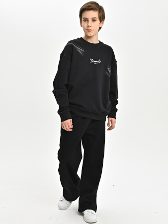 25317-Ch Джинсы д/м (черный весь размерный ряд)