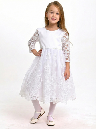 3225-Ch Платье д/д (белый 104)