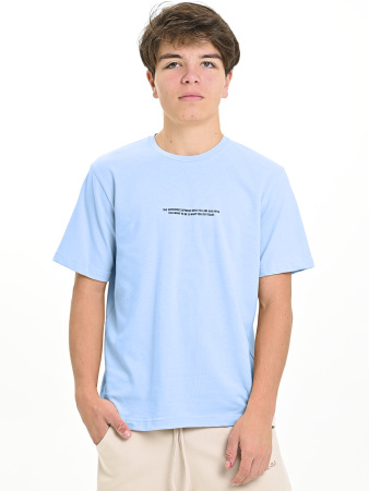 4628 Футболка д/м (голубой весь размерный ряд)