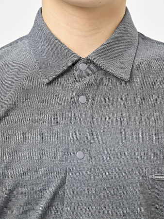 4966 Рубашка трик.(батал) дл.р. д/м (серый весь размерный ряд)