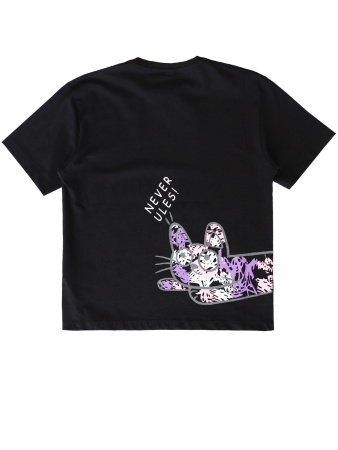 10514 Футболка д/д (черный весь размерный ряд)