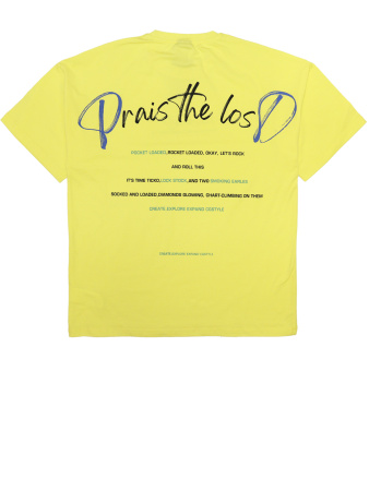 3141 Футболка д/м оверсайз (желтый весь размерный ряд)