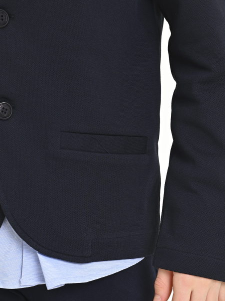 4987 Пиджак д/м (темно-синий весь размерный ряд)