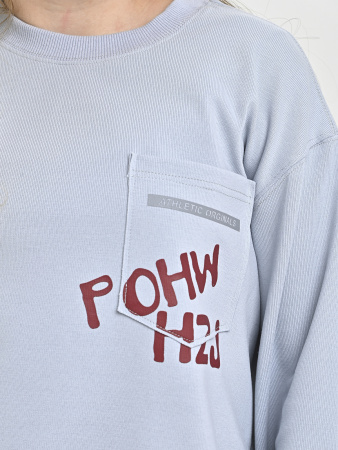 85Q317-Ch Джемпер (светло-голубой 175)