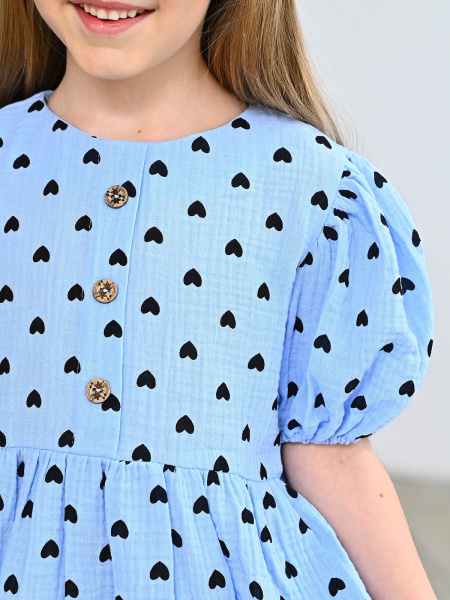 2407KG-1 Платье (голубой 32(122))