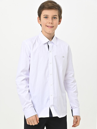 4777 Рубашка дл.р. д/м (белый весь размерный ряд)