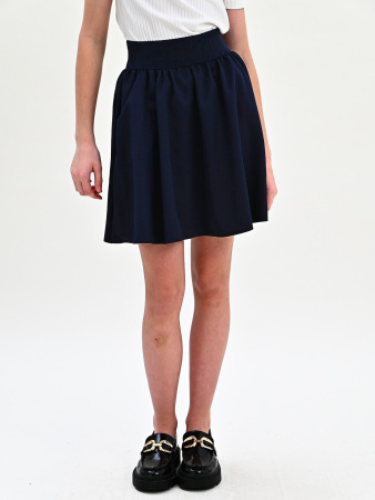 2302_KG Юбка (синий весь размерный ряд)