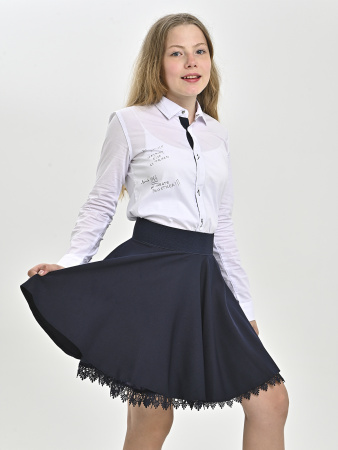 2301_KG Юбка (синий весь размерный ряд)