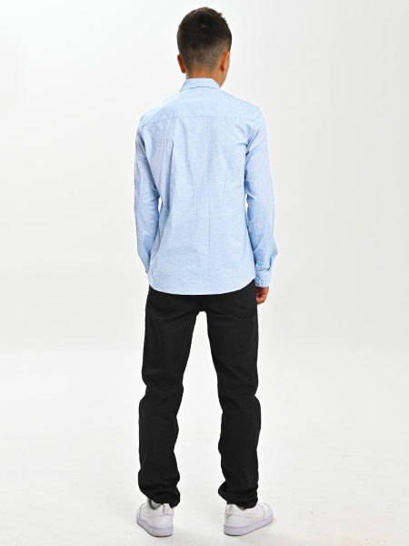 2686 Рубашка дл.р. д/м (светло-голубой весь размерный ряд)