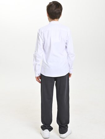 4707 Рубашка дл.р. д/м (белый весь размерный ряд)