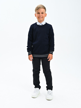 2755 Джемпер д/м (темно-синий весь размерный ряд)