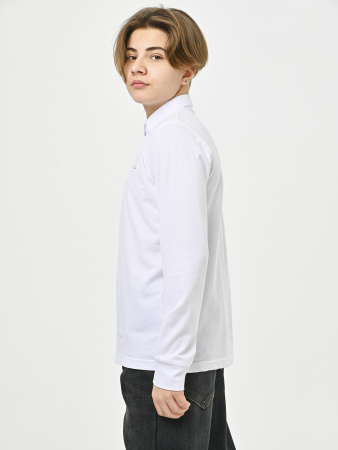 4964 Поло дл.р. д/м (белый весь размерный ряд)