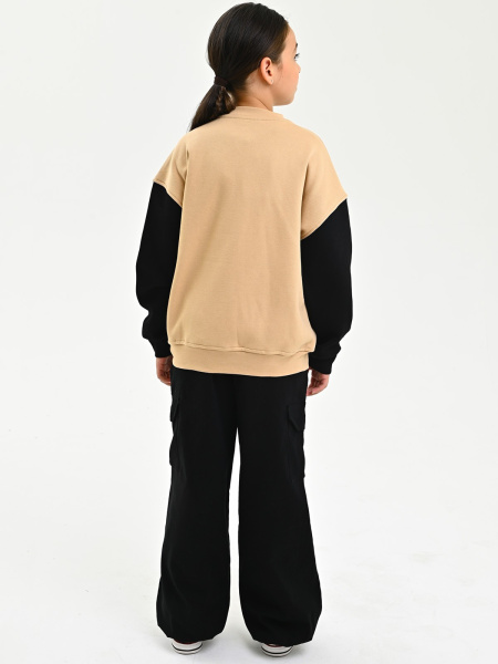 10492 Толстовка утепл. д/д (бежевый размер 158)