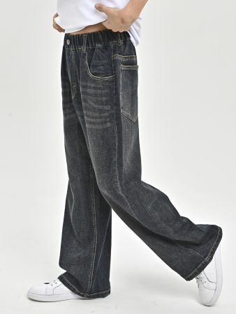 25296-Ch Джинсы д/м (синий весь размерный ряд)