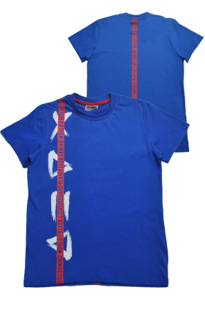 9454 Футболка д/м (индиго размер 128)