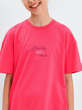 10419 Футболка д/д (коралл размер 122)