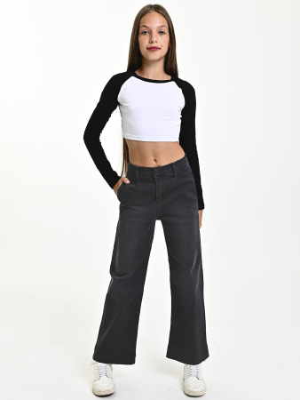 30457 Джинсы д/д (черный весь размерный ряд)