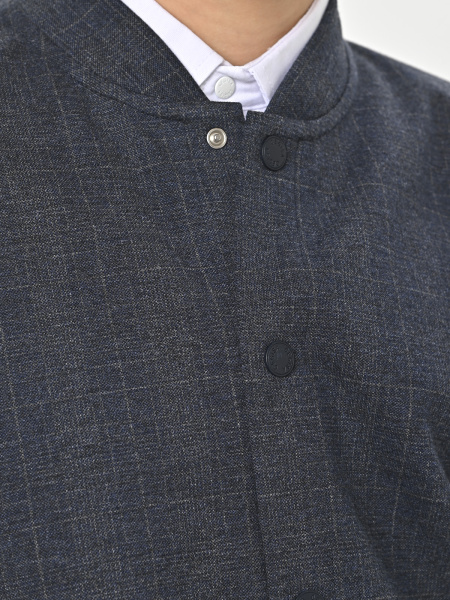 5011 Жакет д/м (синий весь размерный ряд)