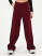 2581KG Брюки палаццо д/д (бордовый весь размерный ряд)