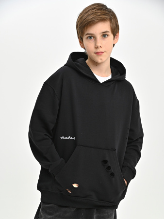 5175 Толстовка д/м (черный весь размерный ряд)