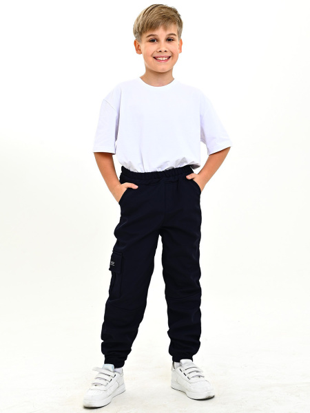 290KG Брюки спорт утепл. д/м (темно-синий весь размерный ряд)