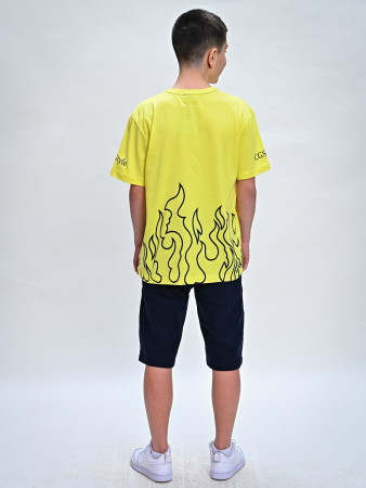 2282 Футболка д/м (желтый весь размерный ряд)