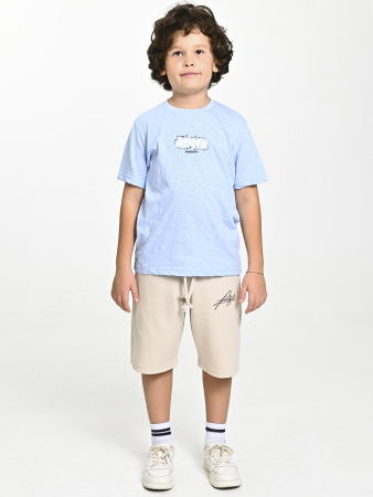 4621 Футболка д/м (голубой весь размерный ряд)