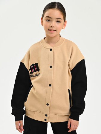 10492 Толстовка утепл. д/д (бежевый размер 158)