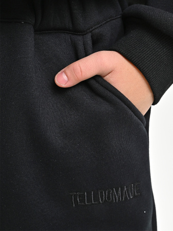 5023-Ch Костюм утепленный д/м (черный весь размерный ряд)