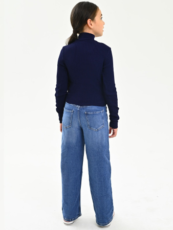 0809 Джемпер д/д (темно-синий 146)