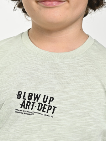 4610 Футболка д/м (фисташковый весь размерный ряд)