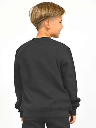 2847 Толстовка утепл. д/м (темно-серый весь размерный ряд)