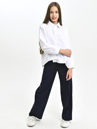 3025-Ch Блузка д/д (белый весь размерный ряд)