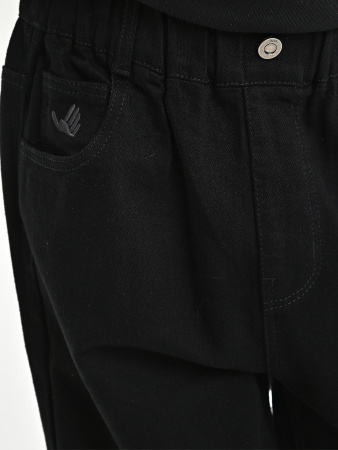 25317-Ch Джинсы д/м (черный весь размерный ряд)