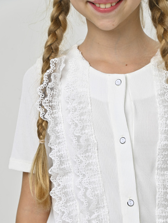 K-161KG Блузка д/д (кремовый весь размерный ряд)