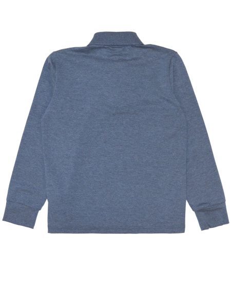 4226 Поло д/м дл.р. (джинсовый меланж весь размерный ряд)