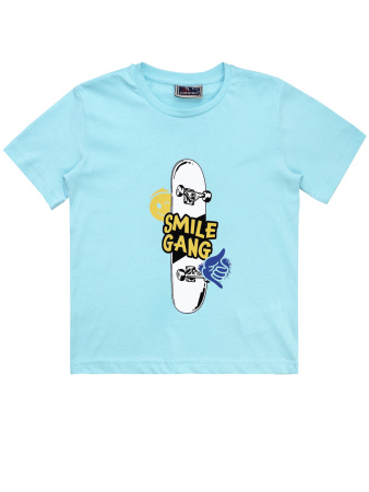 4490 Футболка д/м (бирюзовый весь размерный ряд)